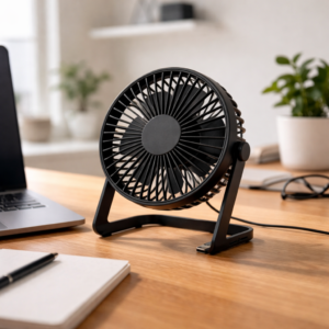 Mini USB Smart Fan – Compact Desk Cooling