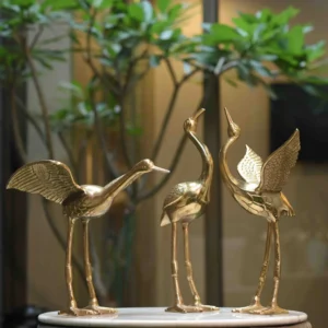 Evelyn Flamingo Set of 3 Decorative Accent