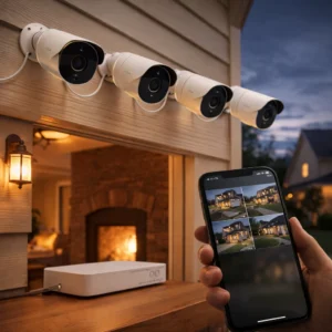 Home Security Camera System – 4 Camera Kit